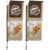 2m Telescopic Flying Banner (Set Of 2)