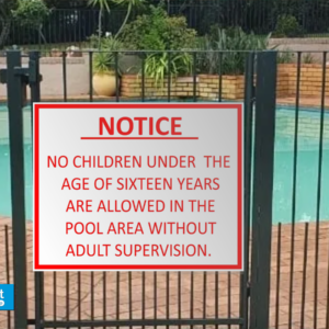Pool Notice Sign (02)