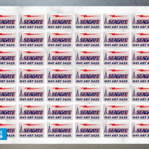 Domed Stickers Seagate