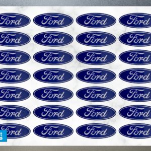 Domed Stickers Ford