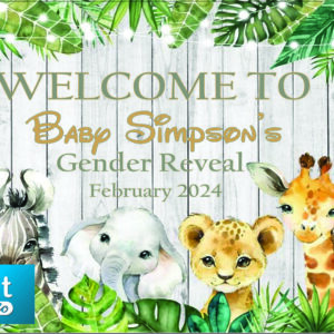 Welcome Board Safari