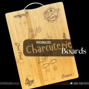 Bamboo Charcuterie Board (Personalized)